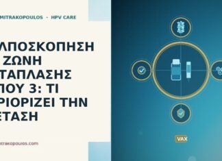 κολποσκόπηση ζώνη μετάπλασης τύπου 3