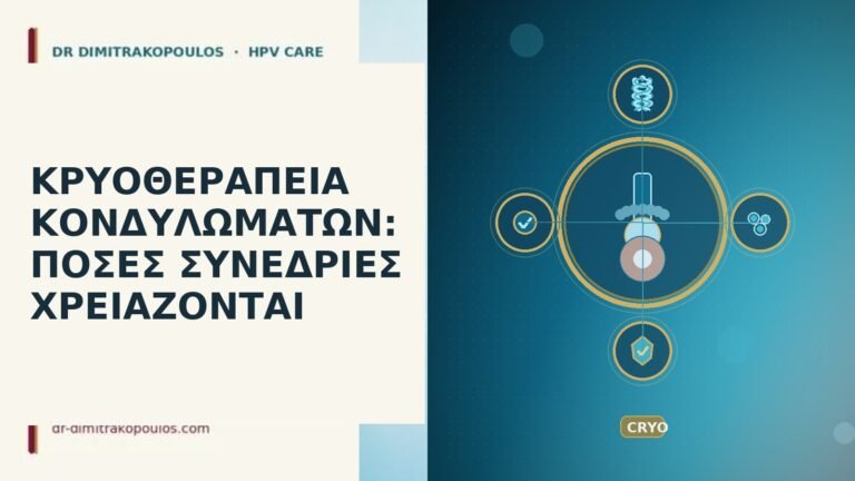 κρυοθεραπεία κονδυλώματα συνεδρίες