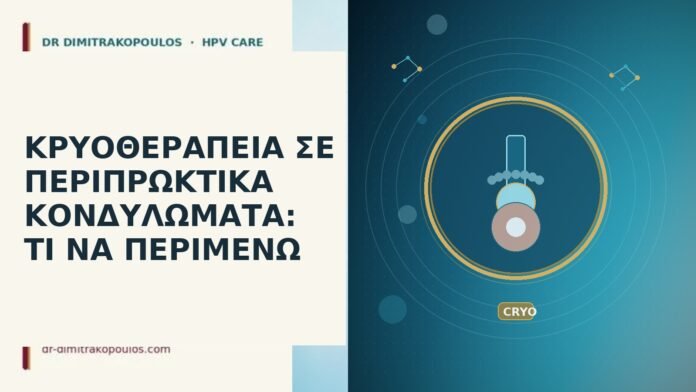 ΚΡΥΟΘΕΡΑΠΕΙΑ ΣΕ ΠΕΡΙΠΡΩΚΤΙΚΑ ΚΟΝΔΥΛΩΜΑΤΑ: ΤΙ ΝΑ ΠΕΡΙΜΕΝΩ κρυοθεραπεία περιπρωκτικά κονδυλώματα