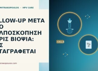 FOLLOW-UP ΜΕΤΑ ΑΠΟ ΚΟΛΠΟΣΚΟΠΗΣΗ ΧΩΡΙΣ ΒΙΟΨΙΑ: ΠΩΣ ΚΑΤΑΓΡΑΦΕΤΑΙ follow-up μετά κολποσκόπηση χωρίς βιοψία