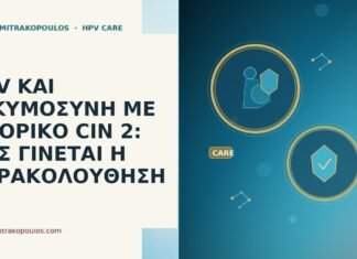 HPV ΚΑΙ ΕΓΚΥΜΟΣΥΝΗ ΜΕ ΙΣΤΟΡΙΚΟ CIN 2: ΠΩΣ ΓΙΝΕΤΑΙ Η ΠΑΡΑΚΟΛΟΥΘΗΣΗ HPV εγκυμοσύνη ιστορικό CIN 2