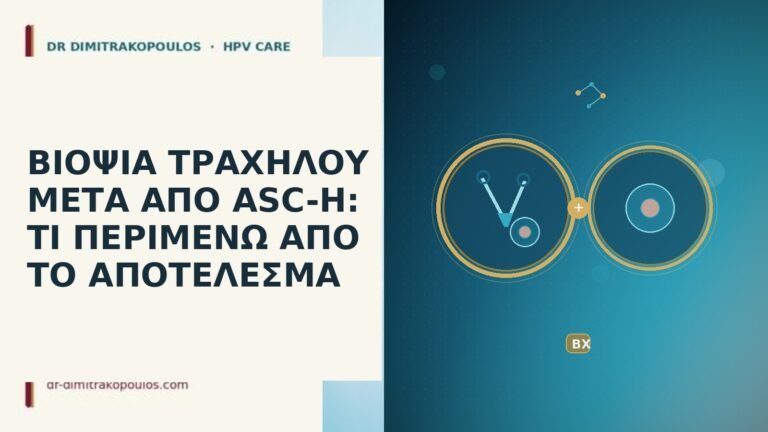 βιοψία τραχήλου μετά ASC-H