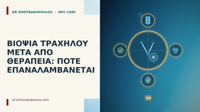 βιοψία τραχήλου μετά θεραπεία επανάληψη