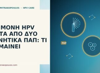 ΕΠΙΜΟΝΗ HPV ΜΕΤΑ ΑΠΟ ΔΥΟ ΑΡΝΗΤΙΚΑ ΠΑΠ: ΤΙ ΣΗΜΑΙΝΕΙ επιμονή HPV δύο αρνητικά Παπ