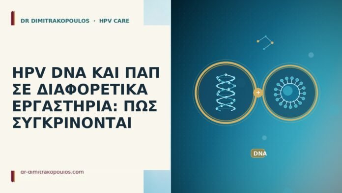 HPV DNA ΚΑΙ ΠΑΠ ΣΕ ΔΙΑΦΟΡΕΤΙΚΑ ΕΡΓΑΣΤΗΡΙΑ: ΠΩΣ ΣΥΓΚΡΙΝΟΝΤΑΙ HPV DNA Παπ διαφορετικά εργαστήρια