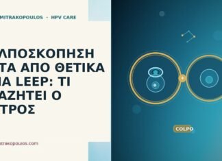 ΚΟΛΠΟΣΚΟΠΗΣΗ ΜΕΤΑ ΑΠΟ ΘΕΤΙΚΑ ΟΡΙΑ LEEP: ΤΙ ΑΝΑΖΗΤΕΙ Ο ΓΙΑΤΡΟΣ κολποσκόπηση μετά θετικά όρια LEEP