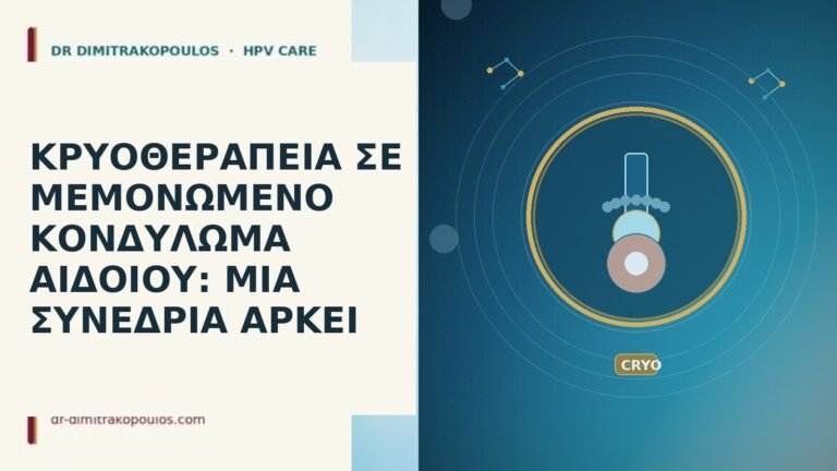 κρυοθεραπεία μεμονωμένο κονδύλωμα αιδοίου