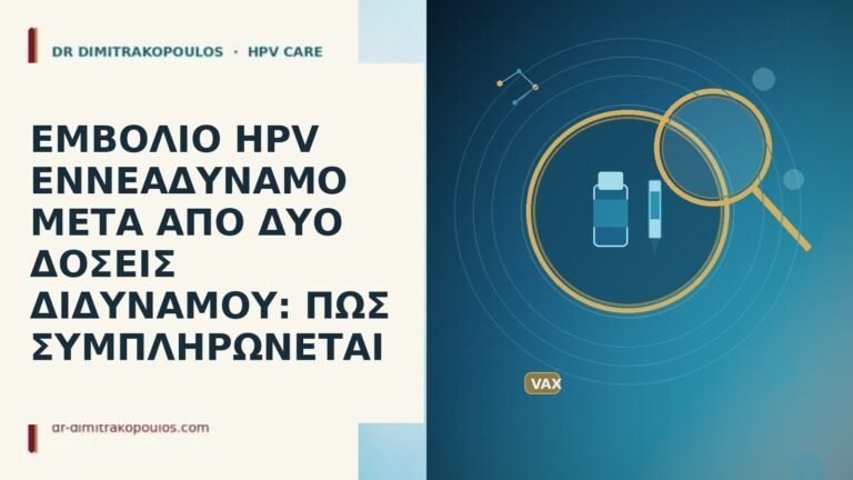 εμβόλιο εννεαδύναμο μετά διδύναμο