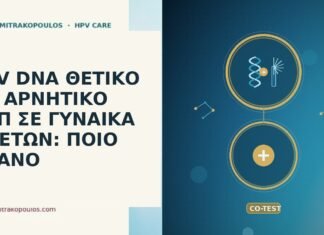 HPV DNA ΘΕΤΙΚΟ ΜΕ ΑΡΝΗΤΙΚΟ ΠΑΠ ΣΕ ΓΥΝΑΙΚΑ 55 ΕΤΩΝ: ΠΟΙΟ ΠΛΑΝΟ HPV DNA θετικό αρνητικό Παπ 55 ετών