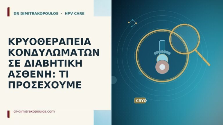 κρυοθεραπεία διαβητική ασθενής