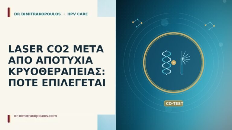 laser CO2 μετά αποτυχία κρυο