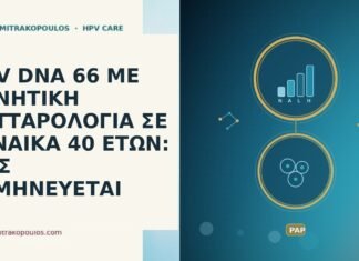 HPV DNA 66 ΜΕ ΑΡΝΗΤΙΚΗ ΚΥΤΤΑΡΟΛΟΓΙΑ ΣΕ ΓΥΝΑΙΚΑ 40 ΕΤΩΝ: ΠΩΣ ΕΡΜΗΝΕΥΕΤΑΙ HPV DNA 66 αρνητική κυτταρολογία 40