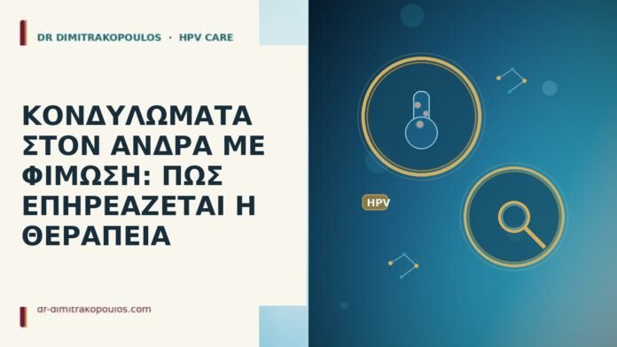 ΚΟΝΔΥΛΩΜΑΤΑ ΣΤΟΝ ΑΝΔΡΑ ΜΕ ΦΙΜΩΣΗ: ΠΩΣ ΕΠΗΡΕΑΖΕΤΑΙ Η ΘΕΡΑΠΕΙΑ κονδυλώματα άνδρας φίμωση