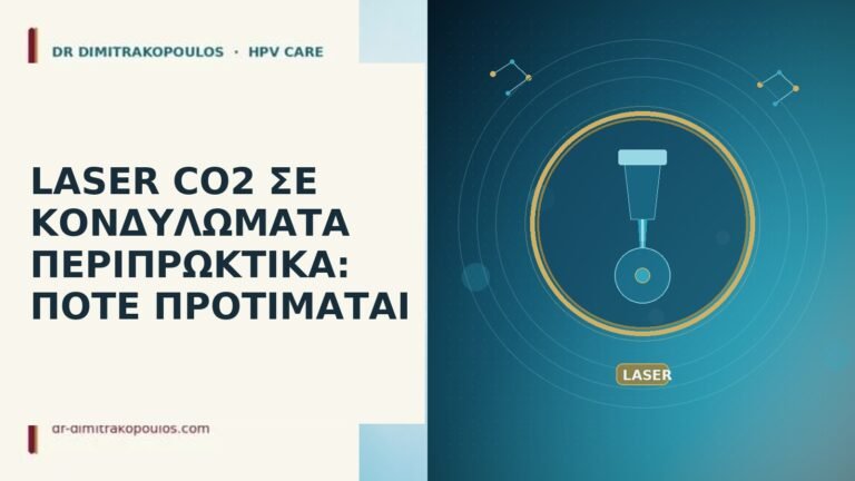 laser CO2 περιπρωκτικά κονδυλώματα