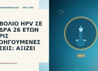 ΕΜΒΟΛΙΟ HPV ΣΕ ΑΝΔΡΑ 26 ΕΤΩΝ ΧΩΡΙΣ ΠΡΟΗΓΟΥΜΕΝΕΣ ΔΟΣΕΙΣ: ΑΞΙΖΕΙ εμβόλιο HPV άνδρας 26 χωρίς δόσεις
