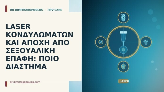 LASER ΚΟΝΔΥΛΩΜΑΤΩΝ ΚΑΙ ΑΠΟΧΗ ΑΠΟ ΣΕΞΟΥΑΛΙΚΗ ΕΠΑΦΗ: ΠΟΙΟ ΔΙΑΣΤΗΜΑ laser αποχή σεξουαλική επαφή