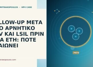 FOLLOW-UP ΜΕΤΑ ΑΠΟ ΑΡΝΗΤΙΚΟ HPV ΚΑΙ LSIL ΠΡΙΝ ΤΡΙΑ ΕΤΗ: ΠΟΤΕ ΑΡΑΙΩΝΕΙ follow-up αρνητικό HPV παλιό LSIL