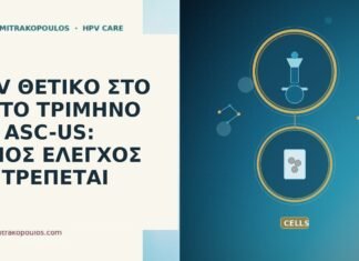 HPV ΘΕΤΙΚΟ ΣΤΟ ΤΡΙΤΟ ΤΡΙΜΗΝΟ ΜΕ ASC-US: ΠΟΙΟΣ ΕΛΕΓΧΟΣ ΕΠΙΤΡΕΠΕΤΑΙ HPV θετικό τρίτο τρίμηνο ASC-US