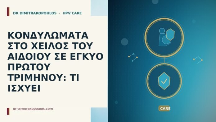 ΚΟΝΔΥΛΩΜΑΤΑ ΣΤΟ ΧΕΙΛΟΣ ΤΟΥ ΑΙΔΟΙΟΥ ΣΕ ΕΓΚΥΟ ΠΡΩΤΟΥ ΤΡΙΜΗΝΟΥ: ΤΙ ΙΣΧΥΕΙ κονδυλώματα αιδοίο έγκυος πρώτο τρίμηνο