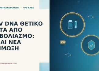 HPV DNA ΘΕΤΙΚΟ ΜΕΤΑ ΑΠΟ ΕΜΒΟΛΙΑΣΜΟ: ΕΙΝΑΙ ΝΕΑ ΛΟΙΜΩΞΗ HPV DNA μετα εμβολιασμο νεα λοιμωξη