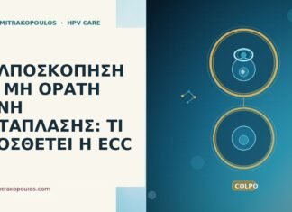 ΚΟΛΠΟΣΚΟΠΗΣΗ ΜΕ ΜΗ ΟΡΑΤΗ ΖΩΝΗ ΜΕΤΑΠΛΑΣΗΣ: ΤΙ ΠΡΟΣΘΕΤΕΙ Η ECC κολποσκοπηση μη ορατη ζωνη μεταπλασης ECC
