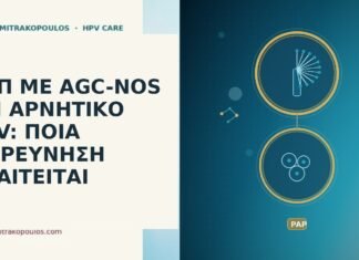 ΠΑΠ ΜΕ AGC-NOS ΚΑΙ ΑΡΝΗΤΙΚΟ HPV: ΠΟΙΑ ΔΙΕΡΕΥΝΗΣΗ ΑΠΑΙΤΕΙΤΑΙ Παπ AGC-NOS αρνητικο HPV