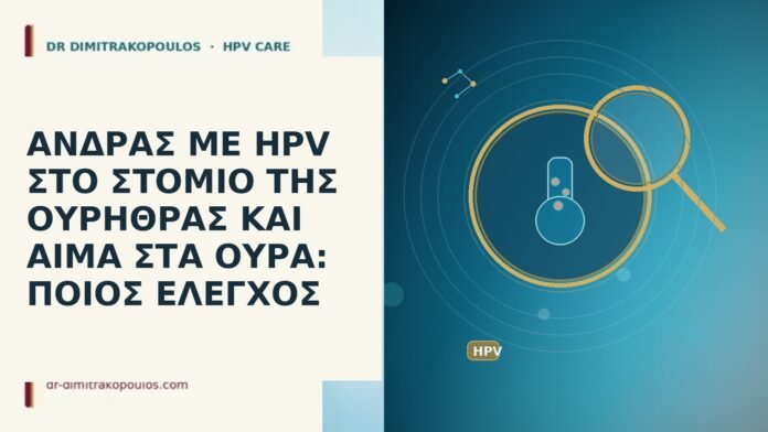 ανδρας HPV στομιο ουρηθρας αιμα ουρα