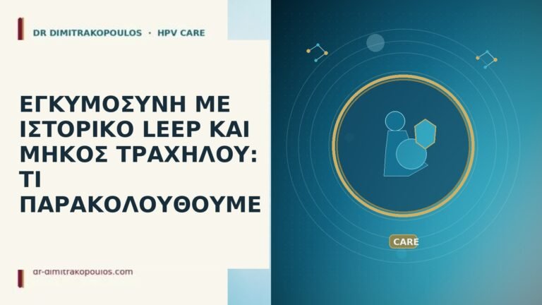 εγκυμοσυνη ιστορικο LEEP μηκος τραχηλου