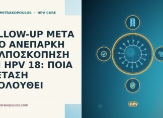 FOLLOW-UP ΜΕΤΑ ΑΠΟ ΑΝΕΠΑΡΚΗ ΚΟΛΠΟΣΚΟΠΗΣΗ ΚΑΙ HPV 18: ΠΟΙΑ ΕΞΕΤΑΣΗ ΑΚΟΛΟΥΘΕΙ follow up ανεπαρκης κολποσκοπηση HPV 18