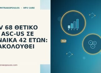 HPV 68 ΘΕΤΙΚΟ ΜΕ ASC-US ΣΕ ΓΥΝΑΙΚΑ 42 ΕΤΩΝ: ΤΙ ΑΚΟΛΟΥΘΕΙ HPV 68 ASC-US ηλικια 42