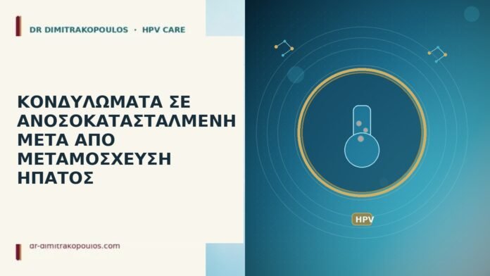 ΚΟΝΔΥΛΩΜΑΤΑ ΣΕ ΑΝΟΣΟΚΑΤΑΣΤΑΛΜΕΝΗ ΜΕΤΑ ΑΠΟ ΜΕΤΑΜΟΣΧΕΥΣΗ ΗΠΑΤΟΣ κονδυλωματα μεταμοσχευση ηπατος ανοσοκαταστολη