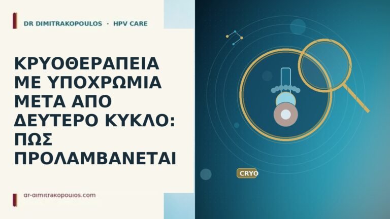 κρυοθεραπεια υποχρωμια δευτερος κυκλος
