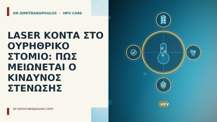 LASER ΚΟΝΤΑ ΣΤΟ ΟΥΡΗΘΡΙΚΟ ΣΤΟΜΙΟ: ΠΩΣ ΜΕΙΩΝΕΤΑΙ Ο ΚΙΝΔΥΝΟΣ ΣΤΕΝΩΣΗΣ laser κοντα ουρηθρικο στομιο στενωση