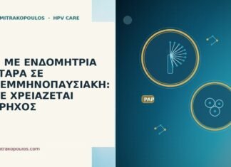 ΠΑΠ ΜΕ ΕΝΔΟΜΗΤΡΙΑ ΚΥΤΤΑΡΑ ΣΕ ΜΕΤΕΜΜΗΝΟΠΑΥΣΙΑΚΗ: ΠΟΤΕ ΧΡΕΙΑΖΕΤΑΙ ΥΠΕΡΗΧΟΣ Παπ ενδομητρια κυτταρα μετεμμηνοπαυσιακη