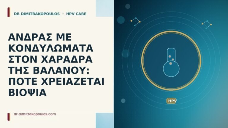 ανδρας κονδυλωματα χαραδρα βαλανος βιοψια