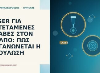 laser εκτεταμενες βλαβες κολπος επολωση