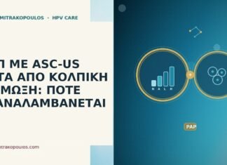 ΠΑΠ ΜΕ ASC-US ΜΕΤΑ ΑΠΟ ΚΟΛΠΙΚΗ ΛΟΙΜΩΞΗ: ΠΟΤΕ ΕΠΑΝΑΛΑΜΒΑΝΕΤΑΙ Παπ ASC-US μετα κολπικη λοιμωξη επαναληψη