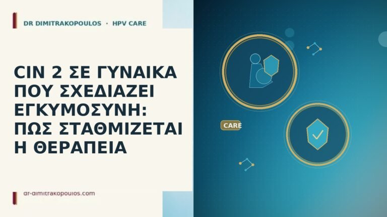 CIN 2 σχεδιαζει εγκυμοσυνη σταθμιση θεραπειας