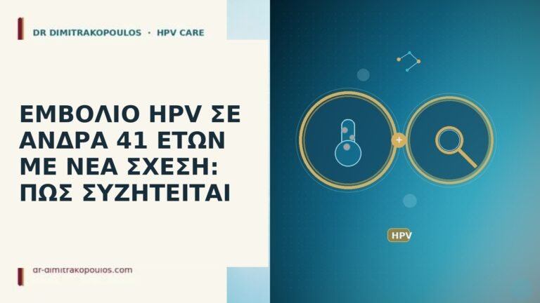 εμβολιο hpv σε ανδρα 41 ετων με νεα σχεση