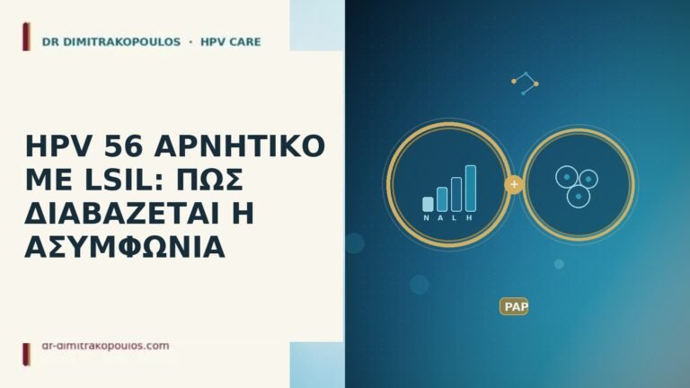 hpv 56 αρνητικο με lsil πως διαβαζεται η ασυμφωνια