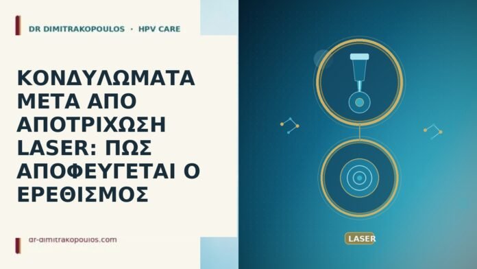 ΚΟΝΔΥΛΩΜΑΤΑ ΜΕΤΑ ΑΠΟ ΑΠΟΤΡΙΧΩΣΗ LASER: ΠΩΣ ΑΠΟΦΕΥΓΕΤΑΙ Ο ΕΡΕΘΙΣΜΟΣ κονδυλωματα μετα απο αποτριχωση laser πως αποφευγεται ο ερεθισμος