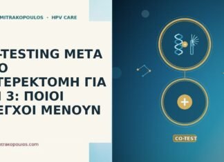 CO-TESTING ΜΕΤΑ ΑΠΟ ΥΣΤΕΡΕΚΤΟΜΗ ΓΙΑ CIN 3: ΠΟΙΟΙ ΕΛΕΓΧΟΙ ΜΕΝΟΥΝ