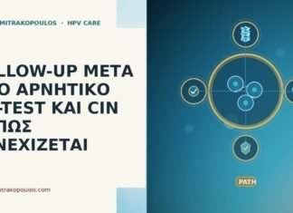 FOLLOW-UP ΜΕΤΑ ΑΠΟ ΑΡΝΗΤΙΚΟ CO-TEST ΚΑΙ CIN 3: ΠΩΣ ΣΥΝΕΧΙΖΕΤΑΙ