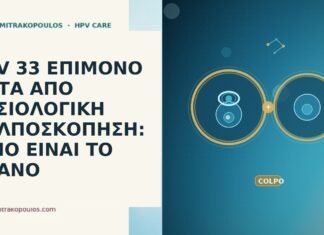 HPV 33 ΕΠΙΜΟΝΟ ΜΕΤΑ ΑΠΟ ΦΥΣΙΟΛΟΓΙΚΗ ΚΟΛΠΟΣΚΟΠΗΣΗ: ΠΟΙΟ ΕΙΝΑΙ ΤΟ