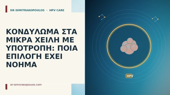 ΚΟΝΔΥΛΩΜΑ ΣΤΑ ΜΙΚΡΑ ΧΕΙΛΗ ΜΕ ΥΠΟΤΡΟΠΗ: ΠΟΙΑ ΕΠΙΛΟΓΗ ΕΧΕΙ ΝΟΗΜΑ ΚΟΝΔΥΛΩΜΑ ΣΤΑ ΜΙΚΡΑ ΧΕΙΛΗ ΜΕ ΥΠΟΤΡΟΠΗ: ΠΟΙΑ ΕΠΙΛΟΓΗ ΕΧΕΙ ΝΟΗΜΑ