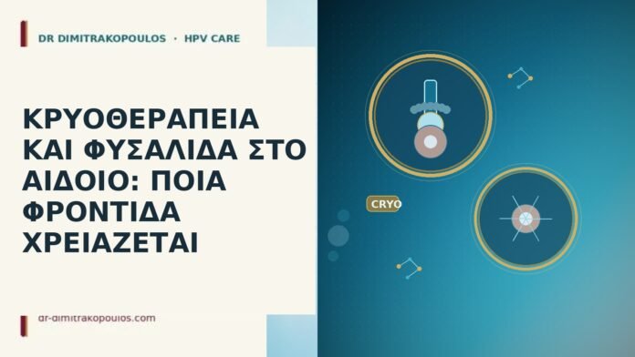 ΚΡΥΟΘΕΡΑΠΕΙΑ ΚΑΙ ΦΥΣΑΛΙΔΑ ΣΤΟ ΑΙΔΟΙΟ: ΠΟΙΑ ΦΡΟΝΤΙΔΑ ΧΡΕΙΑΖΕΤΑΙ ΚΡΥΟΘΕΡΑΠΕΙΑ ΚΑΙ ΦΥΣΑΛΙΔΑ ΣΤΟ ΑΙΔΟΙΟ: ΠΟΙΑ ΦΡΟΝΤΙΔΑ ΧΡΕΙΑΖΕΤΑΙ
