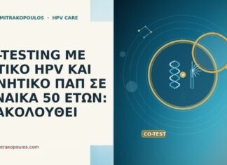 CO-TESTING ΜΕ ΘΕΤΙΚΟ HPV ΚΑΙ ΑΡΝΗΤΙΚΟ ΠΑΠ ΣΕ ΓΥΝΑΙΚΑ 50