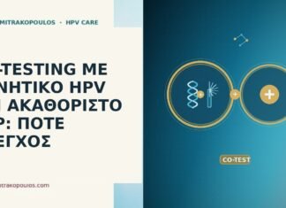 CO-TESTING ΜΕ ΑΡΝΗΤΙΚΟ HPV ΚΑΙ ΑΚΑΘΟΡΙΣΤΟ PAP: ΠΟΤΕ ΕΛΕΓΧΟΣ CO-TESTING ΜΕ ΑΡΝΗΤΙΚΟ HPV ΚΑΙ ΑΚΑΘΟΡΙΣΤΟ PAP: ΠΟΤΕ ΕΛΕΓΧΟΣ