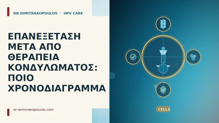 ΕΠΑΝΕΞΕΤΑΣΗ ΜΕΤΑ ΑΠΟ ΘΕΡΑΠΕΙΑ ΚΟΝΔΥΛΩΜΑΤΟΣ: ΠΟΙΟ ΧΡΟΝΟΔΙΑΓΡΑΜΜΑ