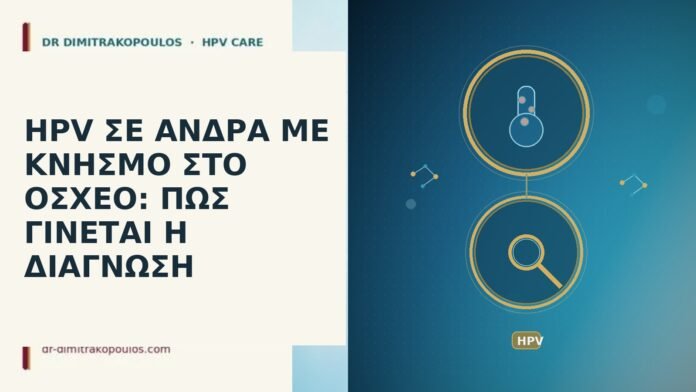 HPV ΣΕ ΑΝΔΡΑ ΜΕ ΚΝΗΣΜΟ ΣΤΟ ΟΣΧΕΟ: ΠΩΣ ΓΙΝΕΤΑΙ Η